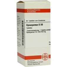 HYOSCYAMUS D 30 Tabletten 80 St