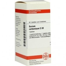 BARIUM CARBONICUM D 30 Tabletten 80 St