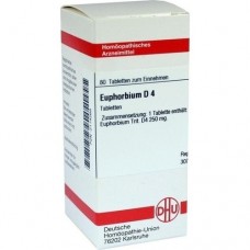 EUPHORBIUM D 4 Tabletten 80 St