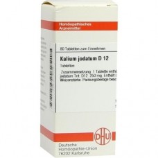 KALIUM JODATUM D 12 Tabletten 80 St