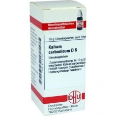 KALIUM CARBONICUM D 6 Globuli 10 g
