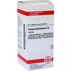FERRUM PICRINICUM D 6 Tabletten 80 St