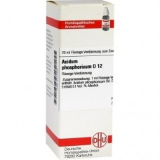 ACIDUM PHOSPHORICUM D 12 Dilution 20 ml