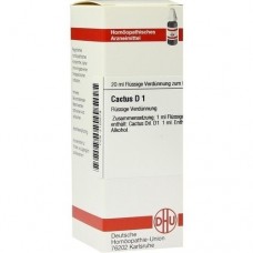 CACTUS D 1 Dilution 20 ml