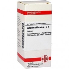 CALCIUM CHLORATUM D 6 Tabletten 80 St