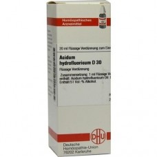 ACIDUM HYDROFLUORICUM D 30 Dilution 20 ml