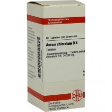AURUM CHLORATUM D 4 Tabletten 80 St