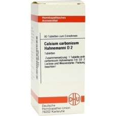 CALCIUM CARBONICUM Hahnemanni D 2 Tabletten 80 St