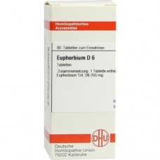 EUPHORBIUM D 6 Tabletten 80 St