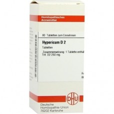 HYPERICUM D 2 Tabletten 80 St
