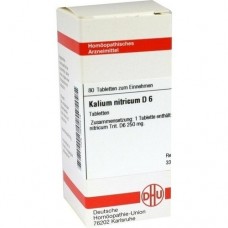 KALIUM NITRICUM D 6 Tabletten 80 St