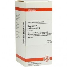 MAGNESIUM CARBONICUM D 6 Tabletten 200 St