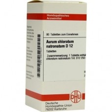 AURUM CHLORATUM NATRONATUM D 12 Tabletten 80 St
