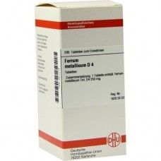FERRUM METALLICUM D 4 Tabletten 200 St