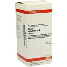 ZINCUM METALLICUM D 12 Tabletten 200 St