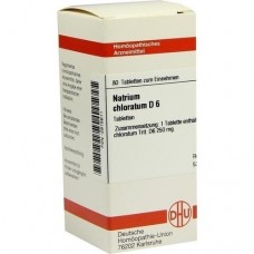 NATRIUM CHLORATUM D 6 Tabletten 80 St