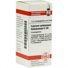 CALCIUM CARBONICUM Hahnemanni C 30 Globuli 10 g