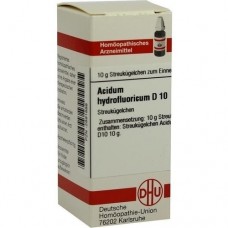 ACIDUM HYDROFLUORICUM D 10 Globuli 10 g