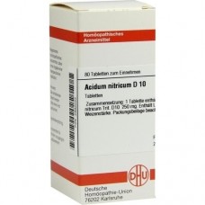 ACIDUM NITRICUM D 10 Tabletten 80 St