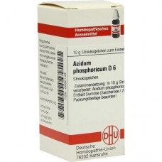 ACIDUM PHOSPHORICUM D 6 Globuli 10 g