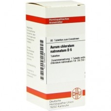 AURUM CHLORATUM NATRONATUM D 6 Tabletten 80 St