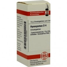 HYOSCYAMUS D 4 Globuli 10 g