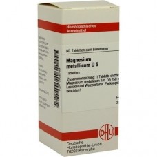 MAGNESIUM METALLICUM D 6 Tabletten 80 St