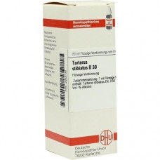 TARTARUS STIBIATUS D 30 Dilution 20 ml