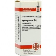 HYOSCYAMUS C 6 Globuli 10 g
