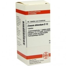 ZINCUM CHLORATUM D 12 Tabletten 80 St