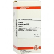 ZINCUM METALLICUM D 30 Tabletten 200 St