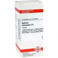 NATRIUM CHLORATUM C 6 Tabletten 80 St