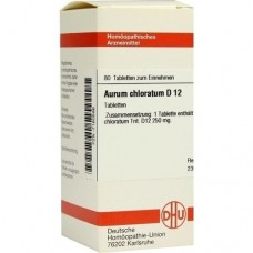 AURUM CHLORATUM D 12 Tabletten 80 St