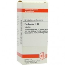 EUPHRASIA D 30 Tabletten 80 St