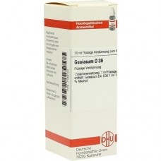 GUAIACUM D 30 Dilution 20 ml