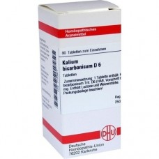 KALIUM BICARBONICUM D 6 Tabletten 80 St