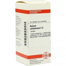 KALIUM CARBONICUM C 6 Tabletten 80 St