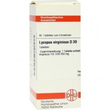 LYCOPUS VIRGINICUS D 30 Tabletten 80 St