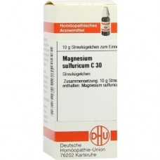 MAGNESIUM SULFURICUM C 30 Globuli 10 g