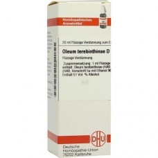 OLEUM TEREBINTHINAE D 8 Dilution 20 ml