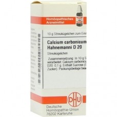 CALCIUM CARBONICUM Hahnemanni D 20 Globuli 10 g
