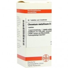 CHROMIUM METALLICUM D 30 Tabletten 80 St
