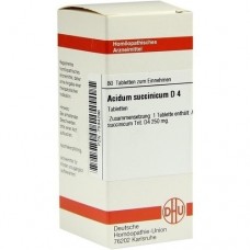 ACIDUM SUCCINICUM D 4 Tabletten 80 St