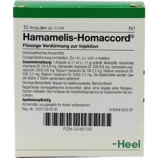 HAMAMELIS HOMACCORD Ampullen 10 St