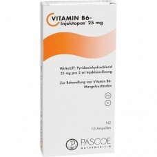 VITAMIN B6 Injektopas 25 mg Injektionslösung 10X2 ml