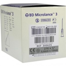BD MICROLANCE 3 Sonderkanüle 27 G 1/2 0,4x13 mm 100 St