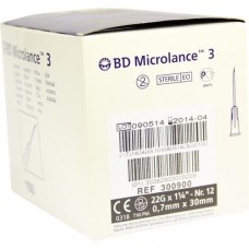 BD MICROLANCE Kanüle 22 G 1 1/4 0,7x30 mm 100 St