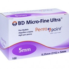 BD MICRO-FINE ULTRA Pen-Nadeln 0,25x5 mm 100 St
