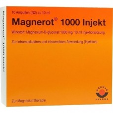 MAGNEROT 1000 Injekt Ampullen 10X10 ml