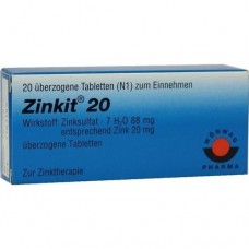 ZINKIT 20 überzogene Tabletten 20 St